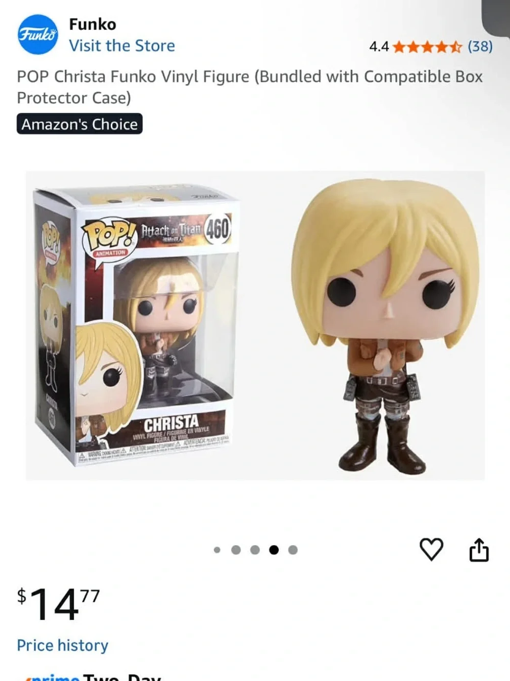 Funko POP! Christa Vinyl Figure - Blonde, Brown, Black